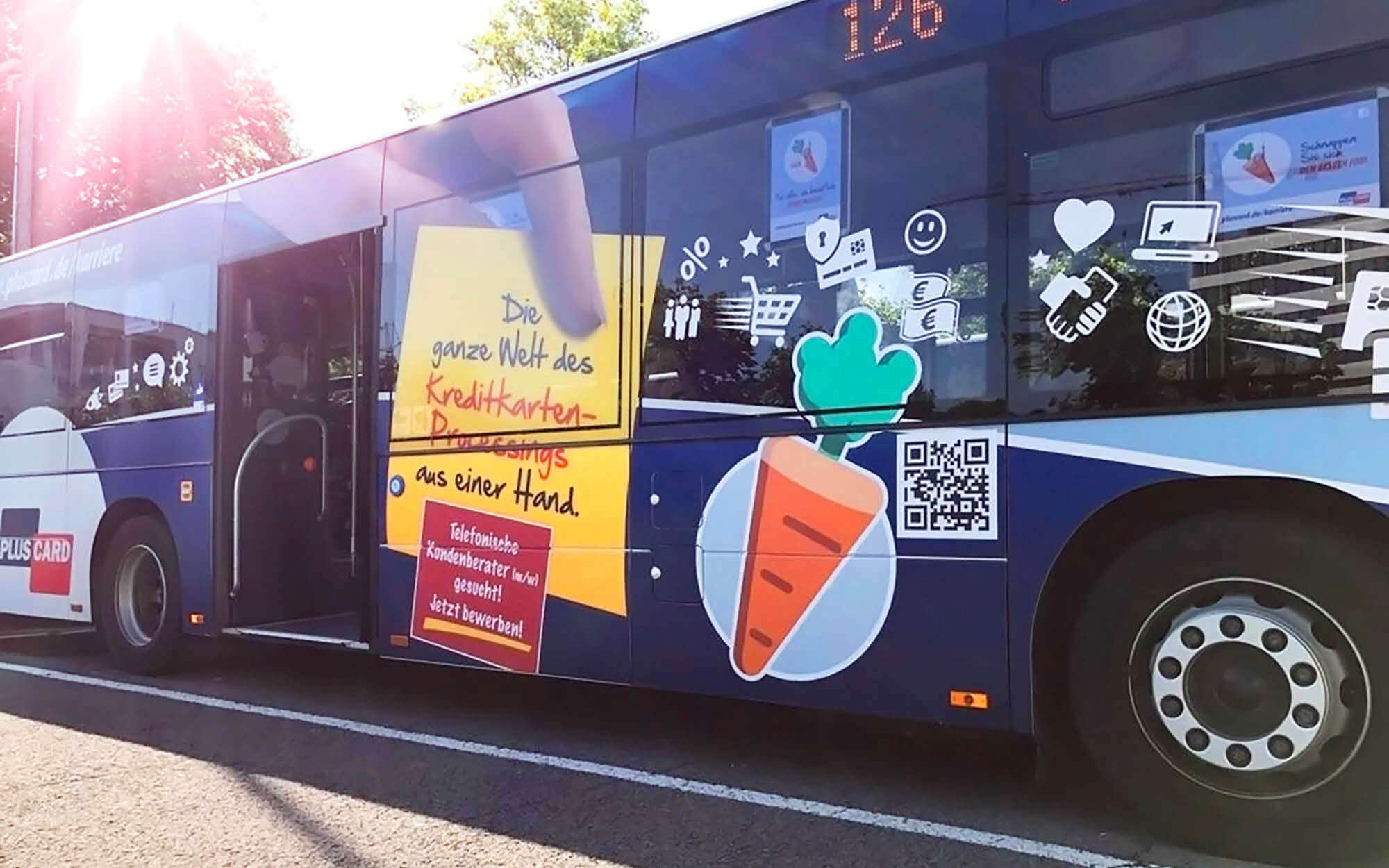 echtgut markeninszenierung PLUSCARD - Frau Möhr Projektbeispiel