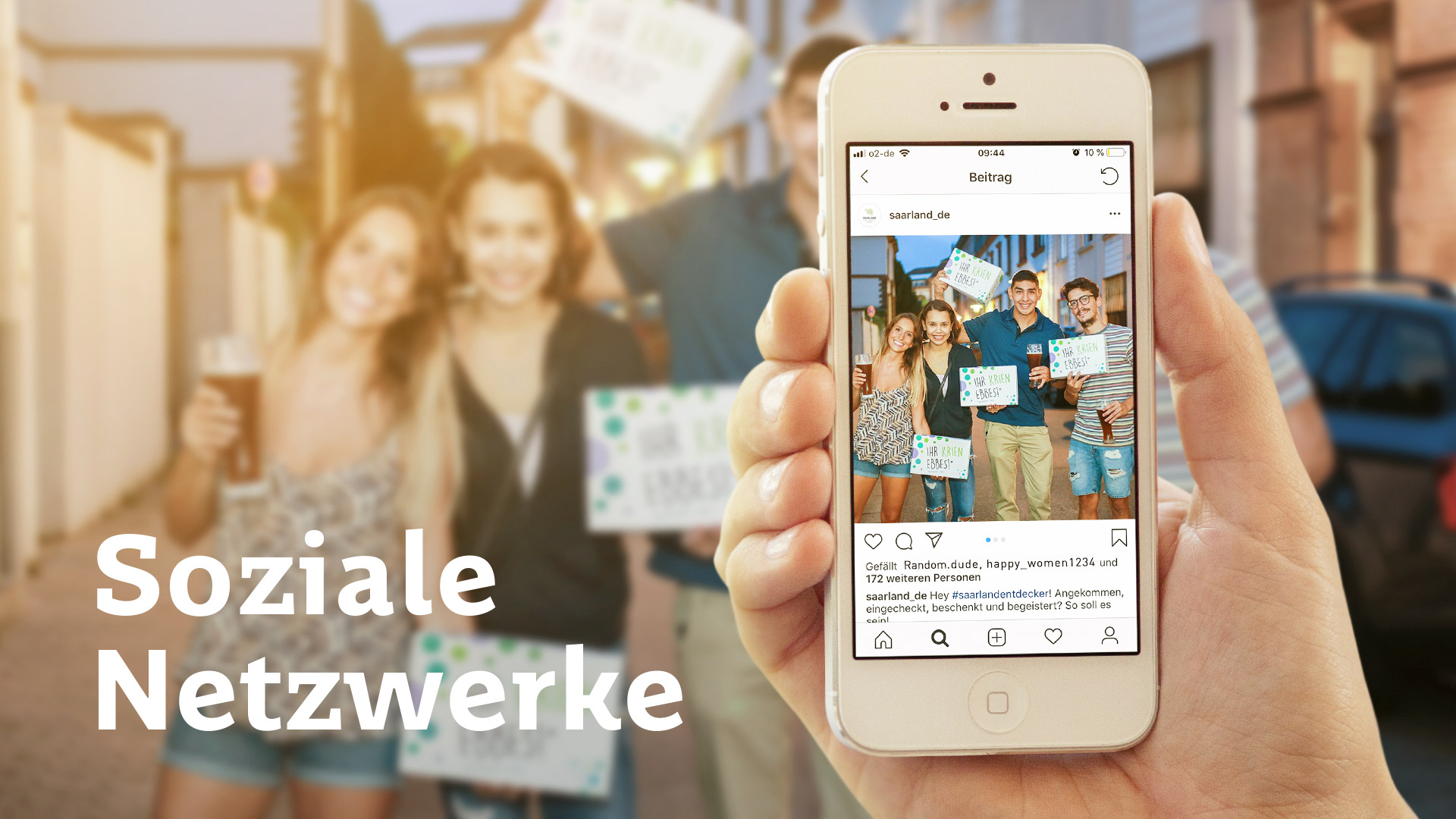 echtgut markeninszenierung Saarland-Marketing Sommeraktion 2018 Projektbeispiel